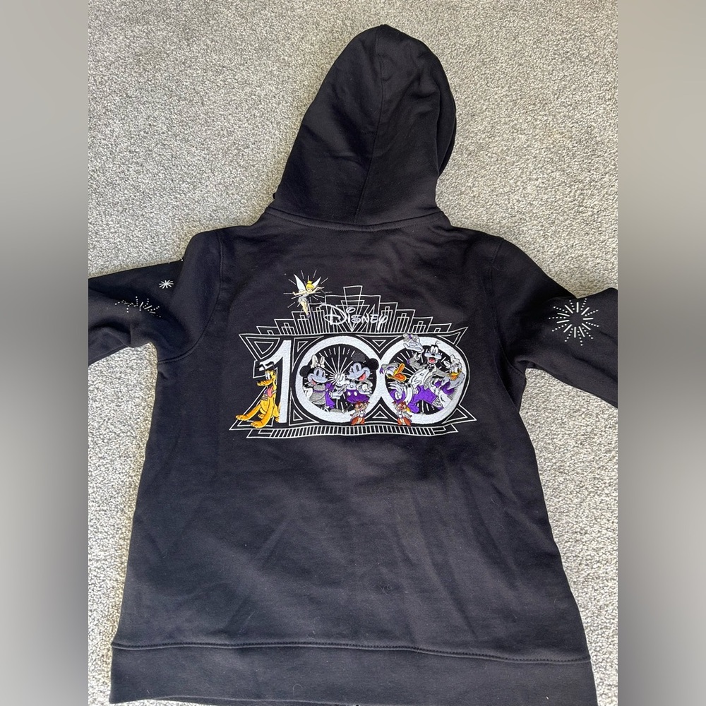 New Disney 100 zip up sweatshirt from Disney World